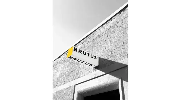 Identidad visual de la cerveza Brutus